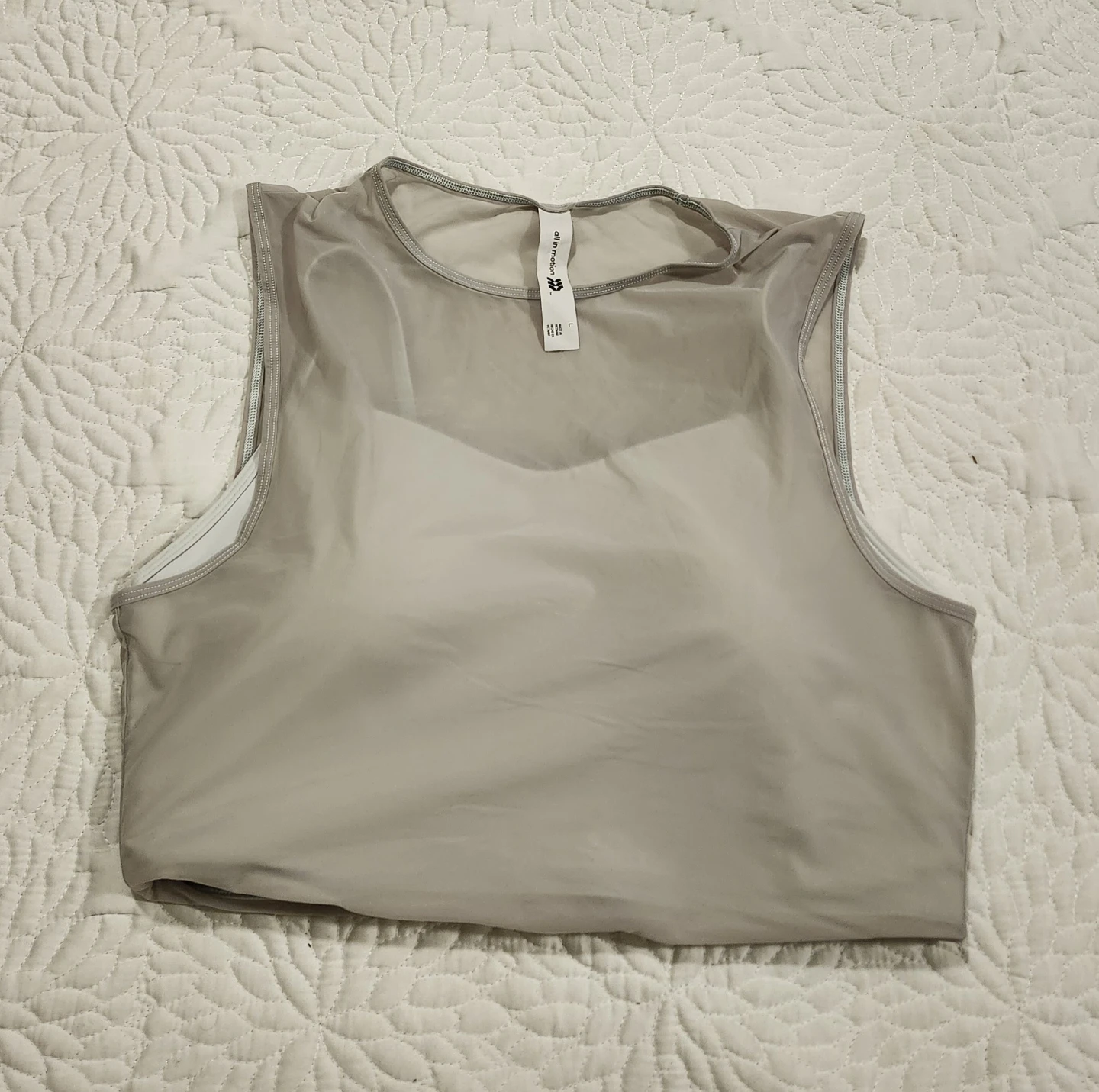 All in Motion Women's Sleeveless Crop Top Size L - photo 5