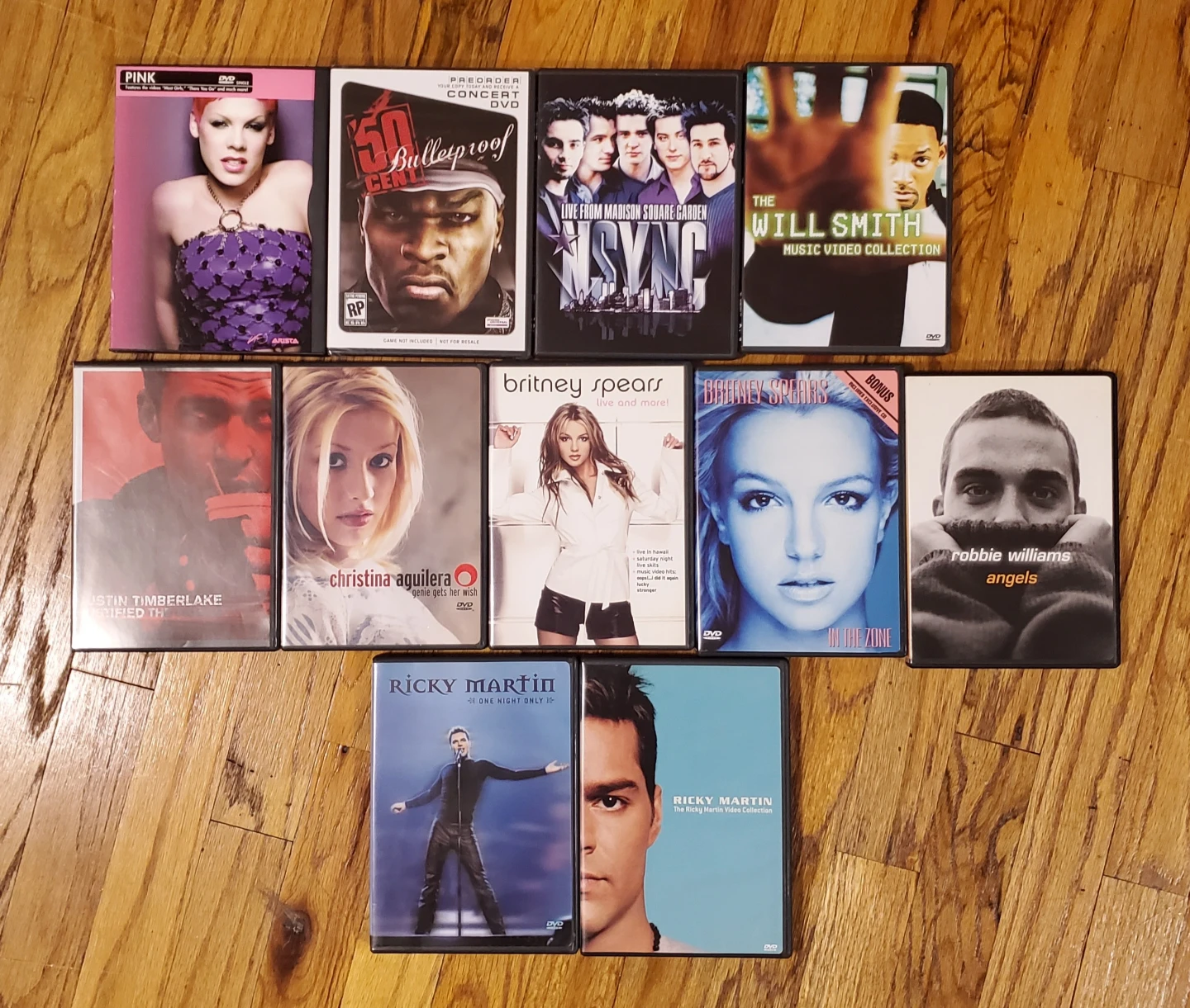 Collection of Music DVDs
