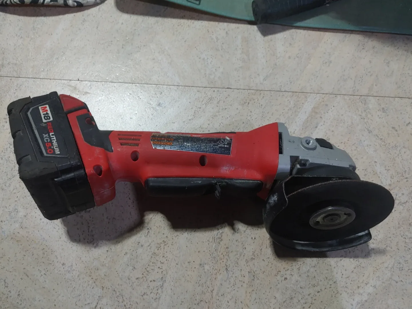 Milwaukee M18 Cordless Angle Grinder