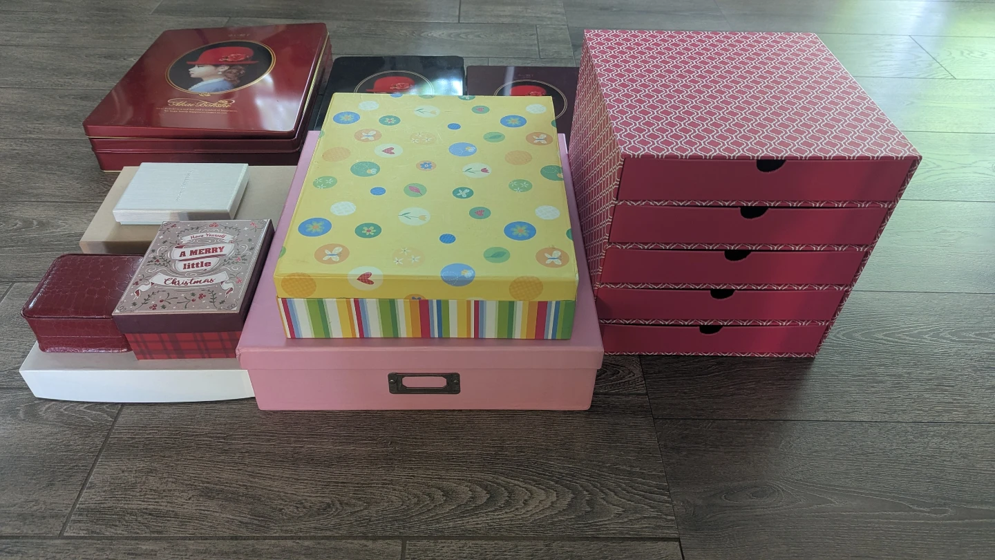 Declutter Sale: Aesthetic Storage Box & Organizer Bundle! - photo 4