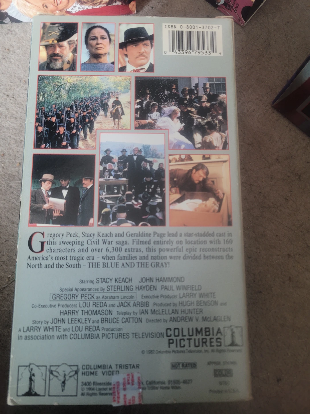 The Blue and The Gray Triple Cassette VHS - photo 2