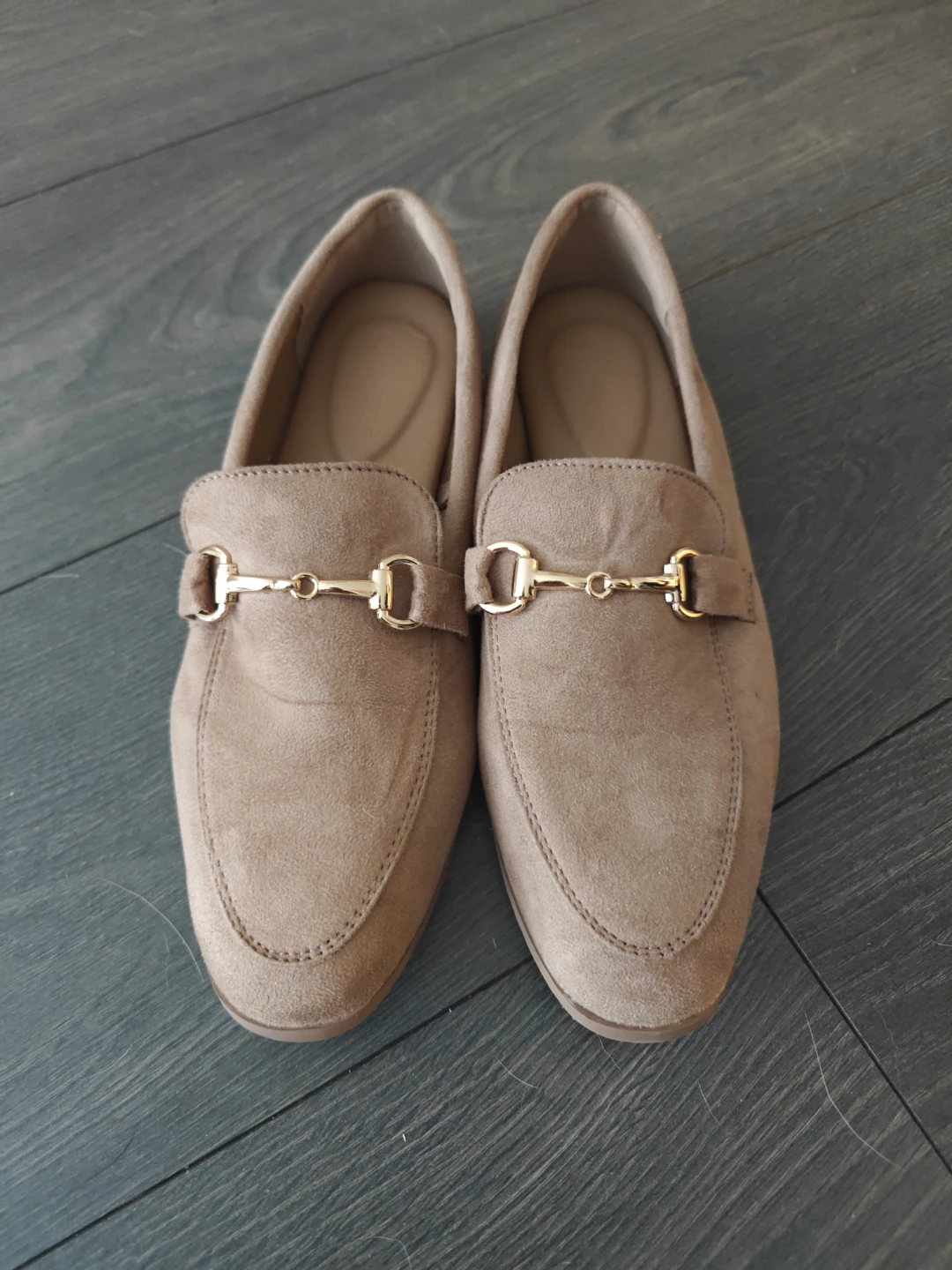 Women's brown Suede Loafers - photo 2