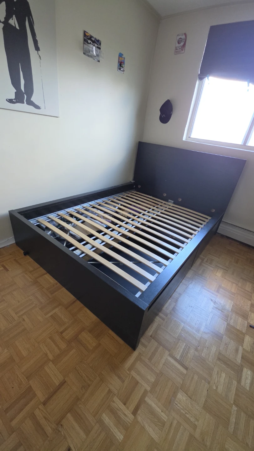 Double Bed + Kingsdown Mattress + Storage Bed Frame - photo 4