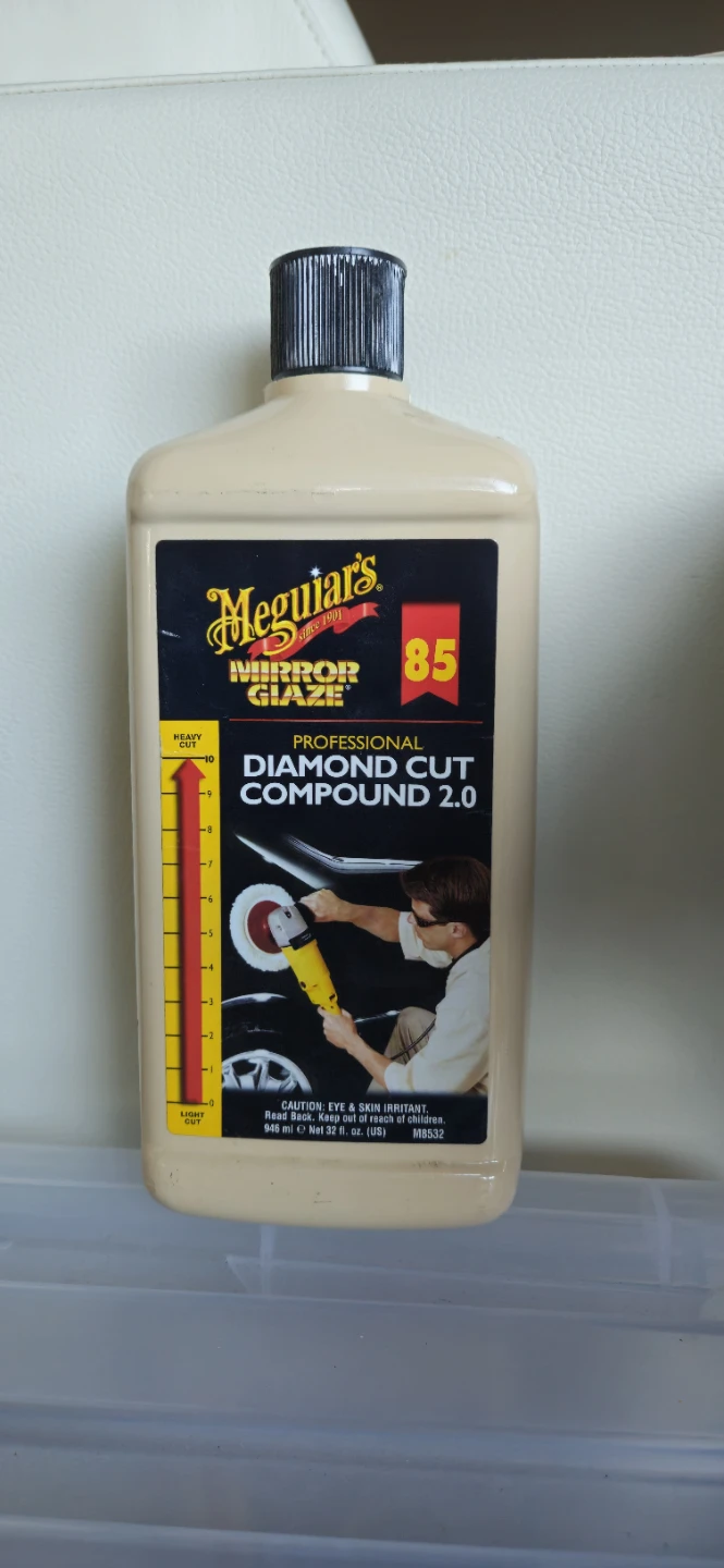 Meguiar's Mirror Glaze 85 Professional Diamond Cut Compound 2.0