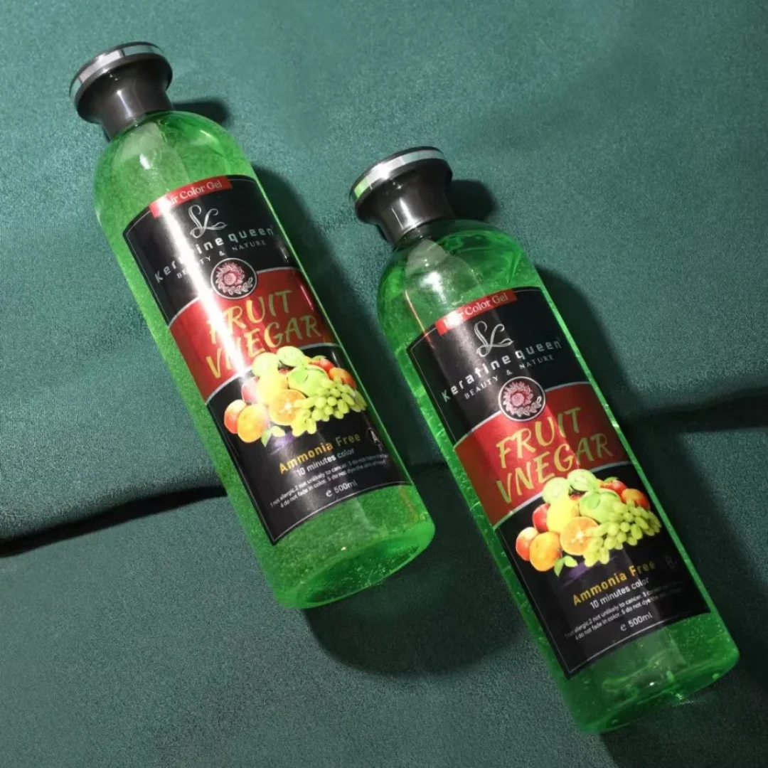 Keratine Queen Fruit Vinegar Hair Color Gel (2 x 500ml) - photo 2