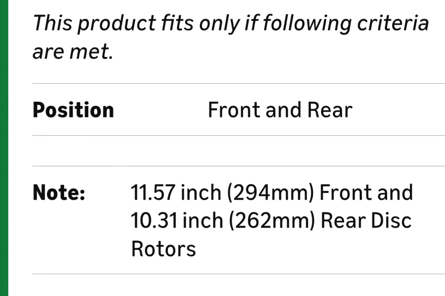 Detroit Axle Brake Kit - Rotors and Ceramic Pads - photo 4