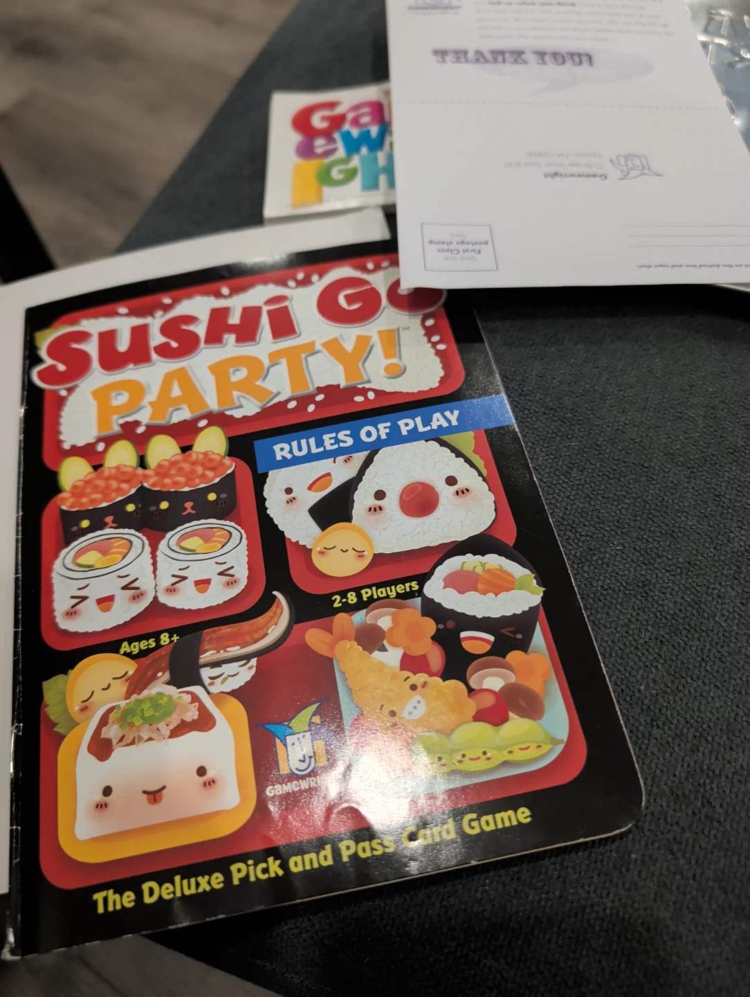 Sushi Go Party! The Deluxe Pick and Pass Card Game - photo 3