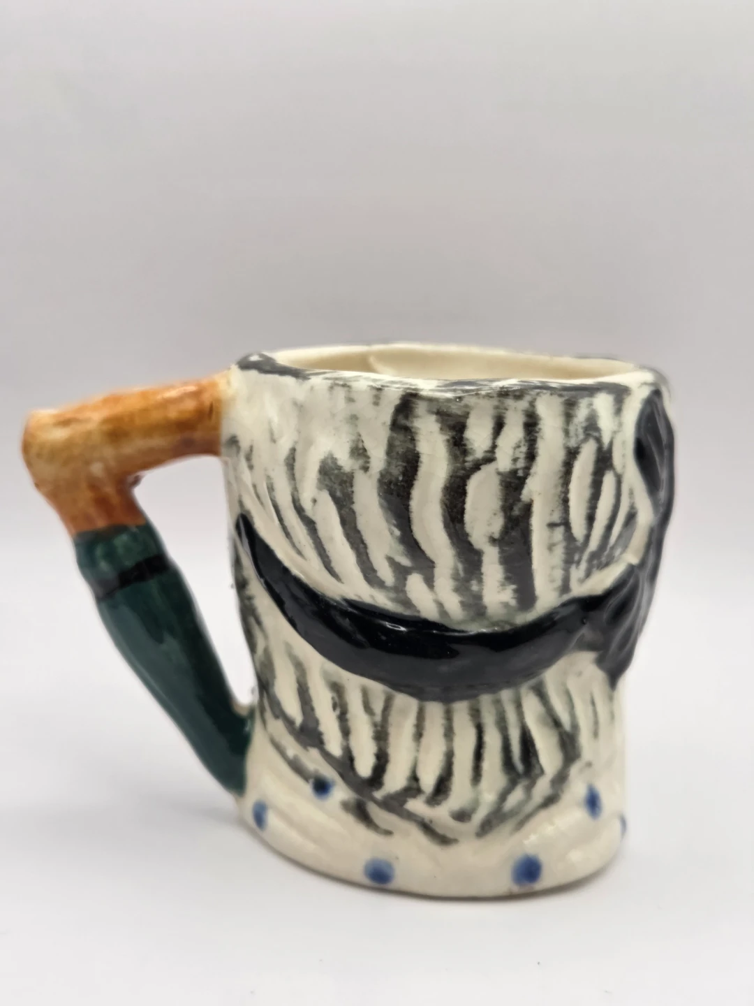 Vintage "Made in Occupied Japan" Sairey Gamp Toby Jug Mug - photo 3