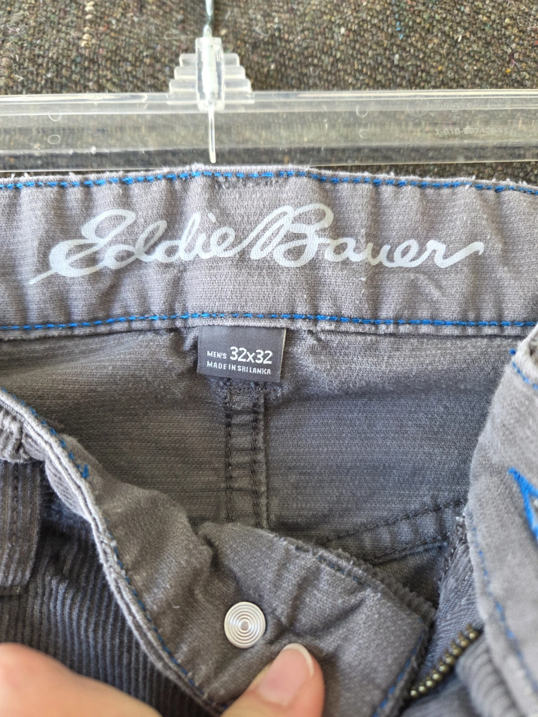 Eddie Bauer Men's Corduroy Pants Size 32x32 - photo 4