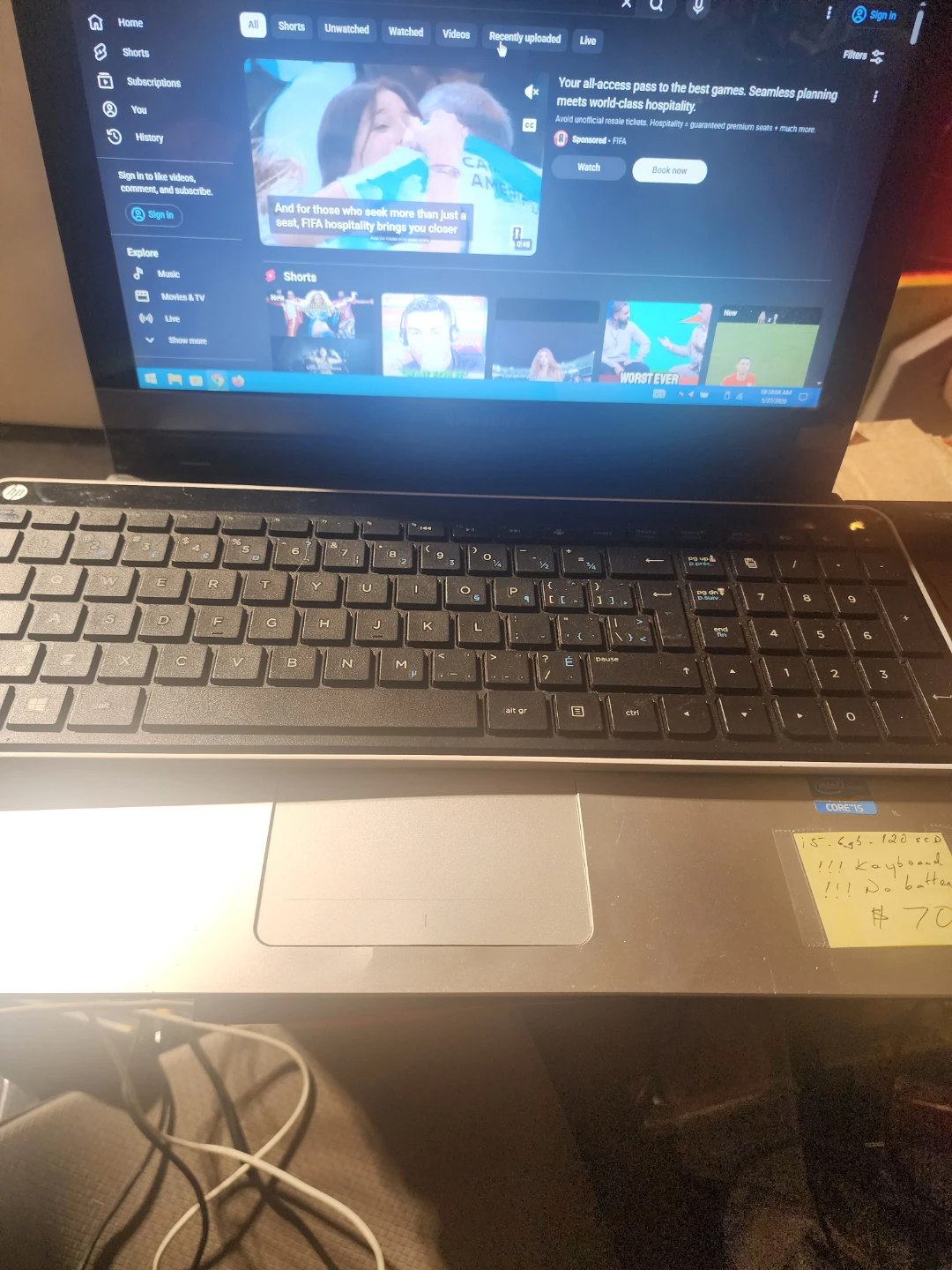 Samsung Laptop - Intel Core i5, 6GB RAM, 120GB SSD - photo 5