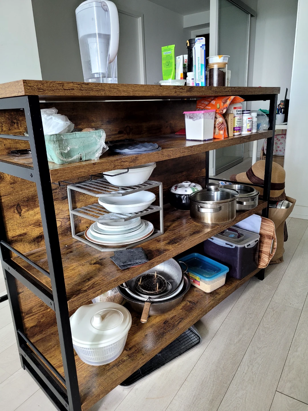 Kitchen table + 2 stools - photo 2