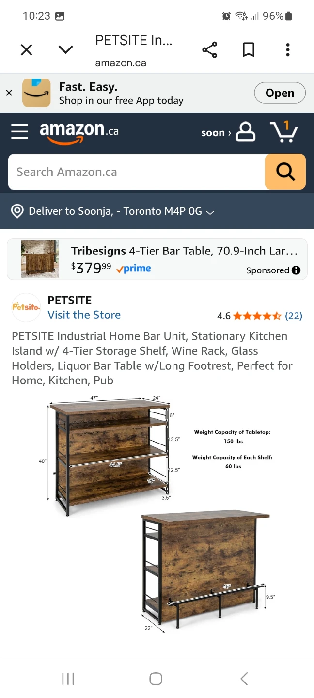 Kitchen table + 2 stools - photo 3