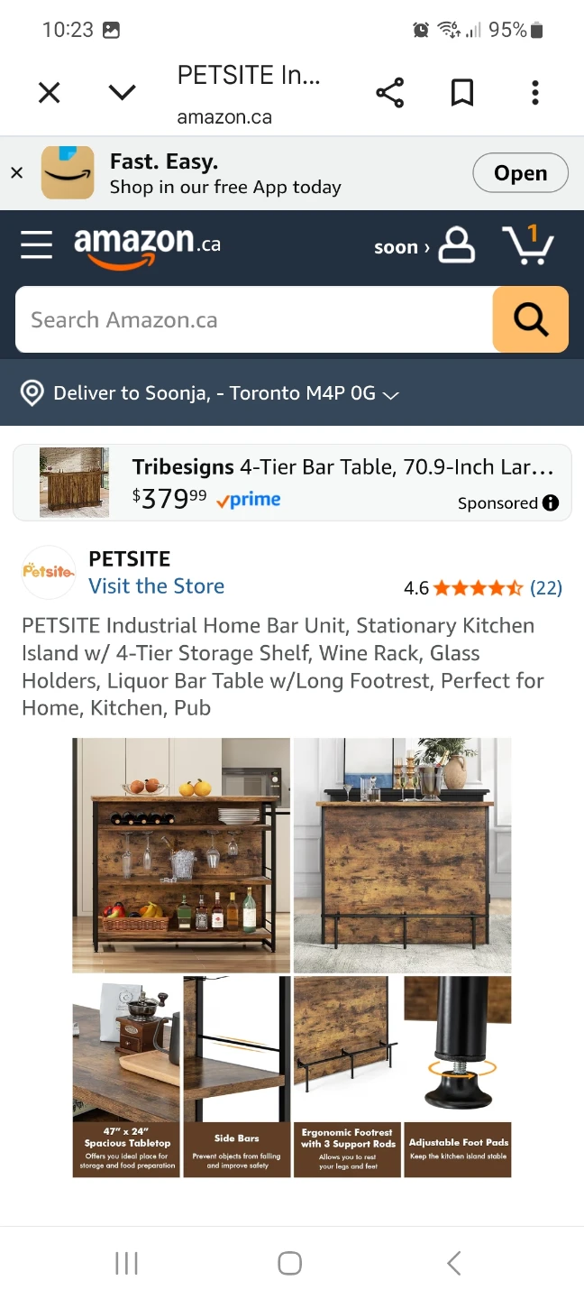Kitchen table + 2 stools - photo 4