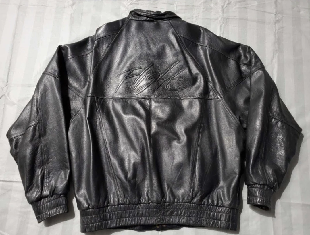 Vintage Nike leather Flight jacket sz LG - photo 3