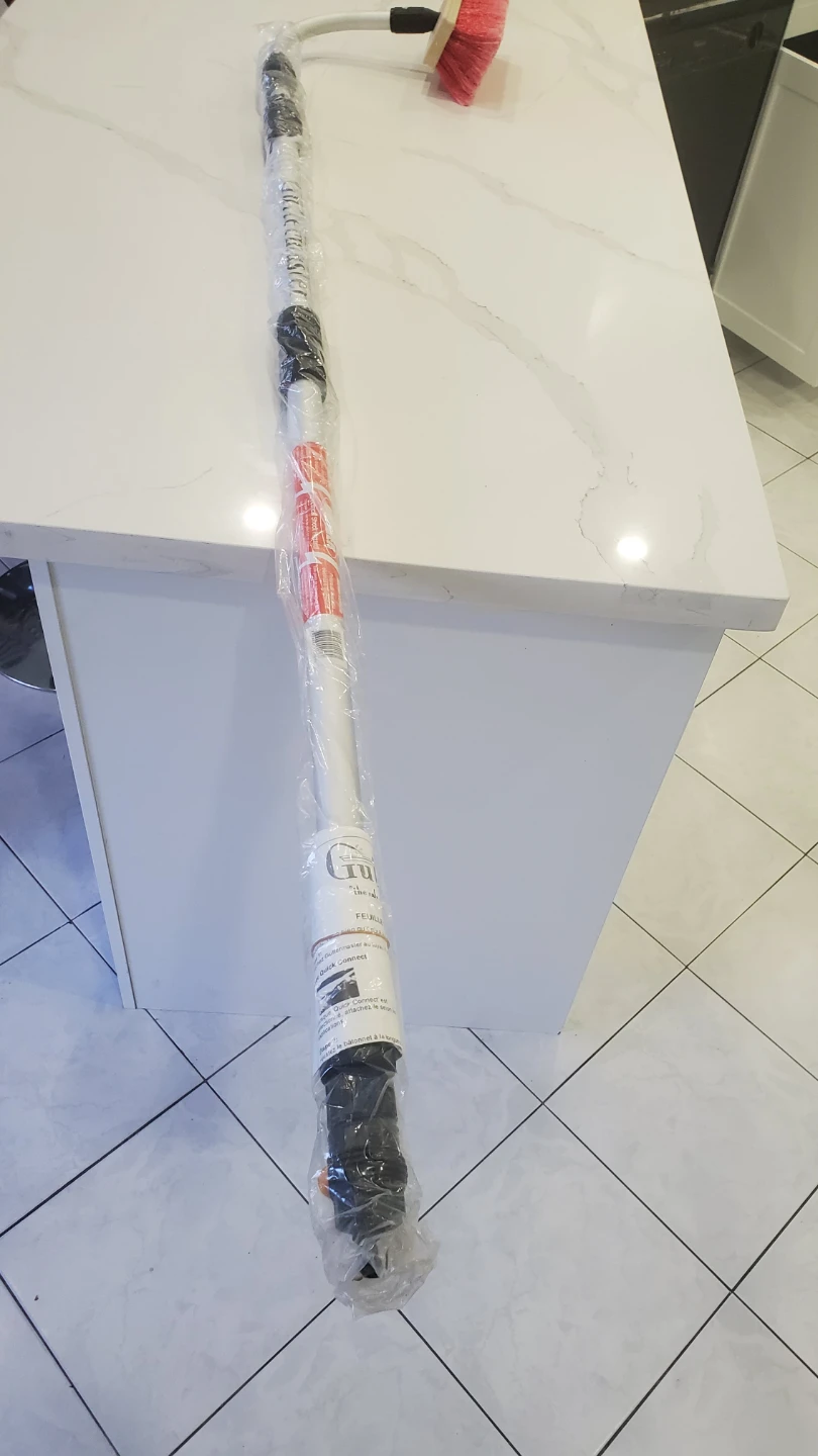 GutterMaster Telescopic Brush 5'-12' with Extension Pole - photo 2