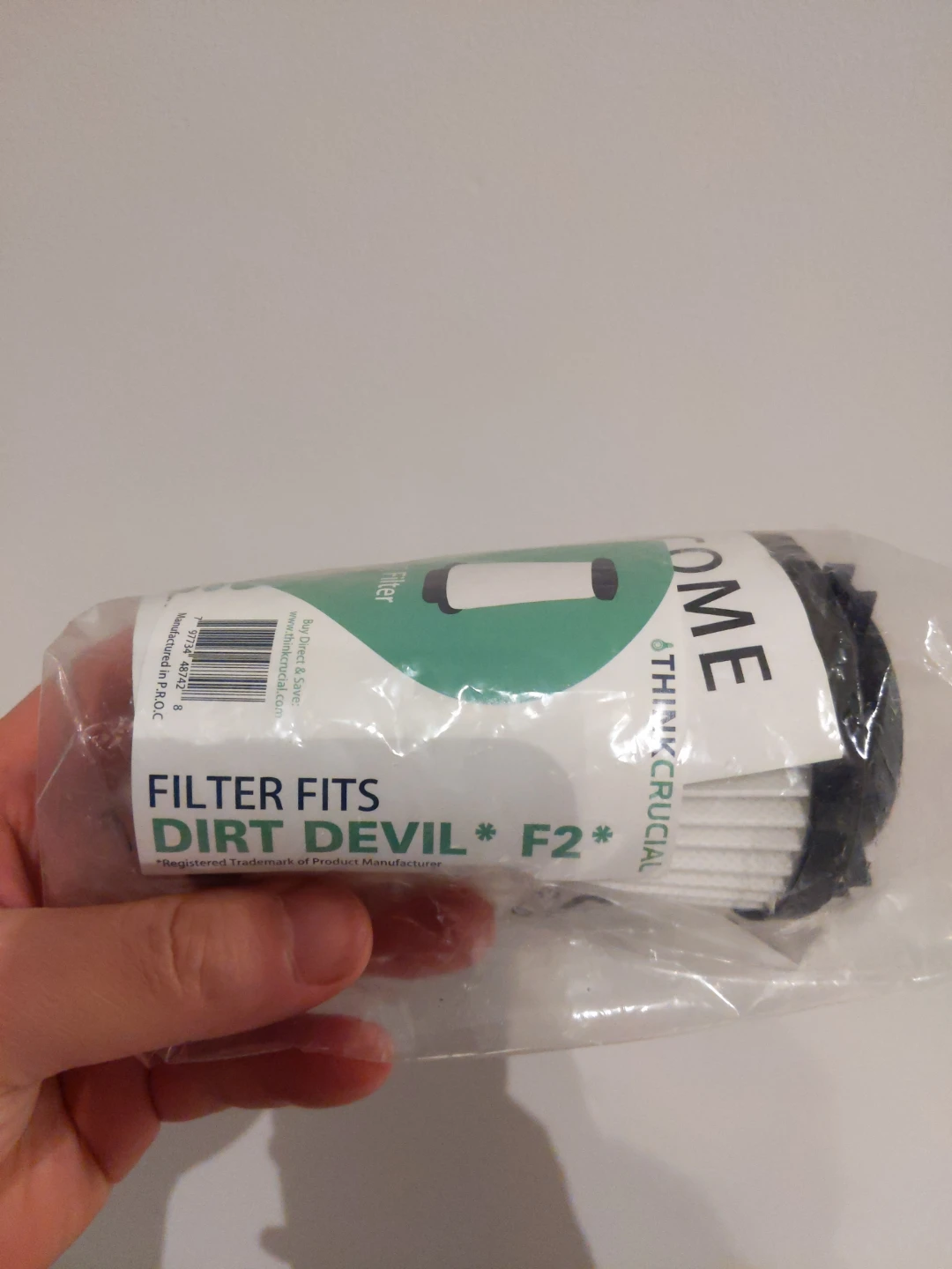 Dirt Devil F2 Vacuum Filter