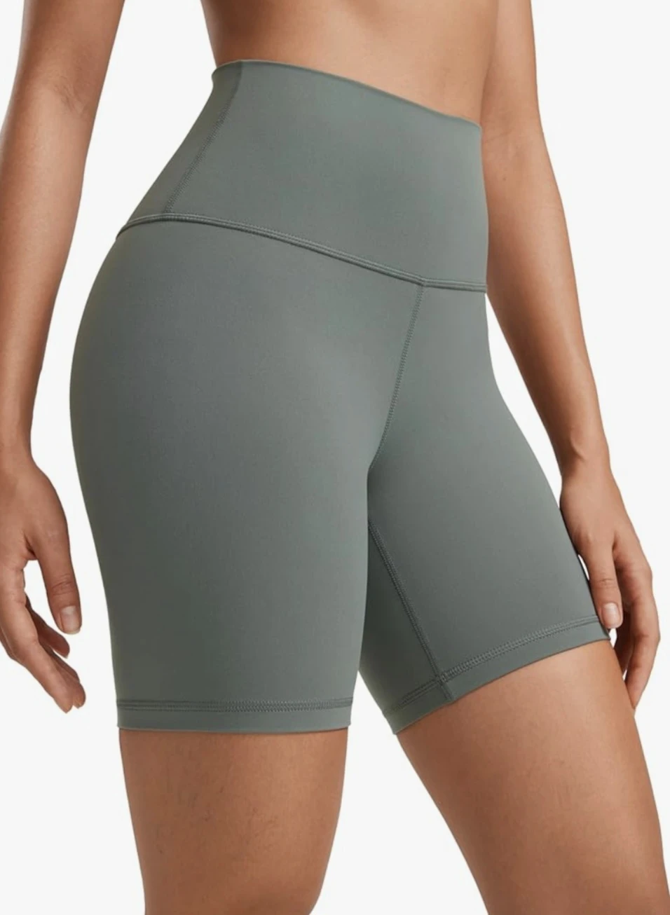 CRZ YOGA Womens  Biker Shorts Workout Shorts