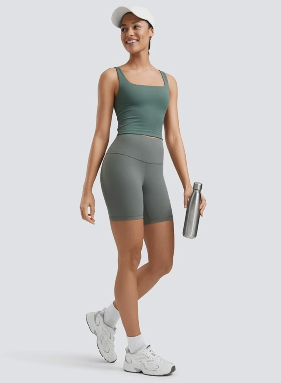 CRZ YOGA Womens  Biker Shorts Workout Shorts - photo 3
