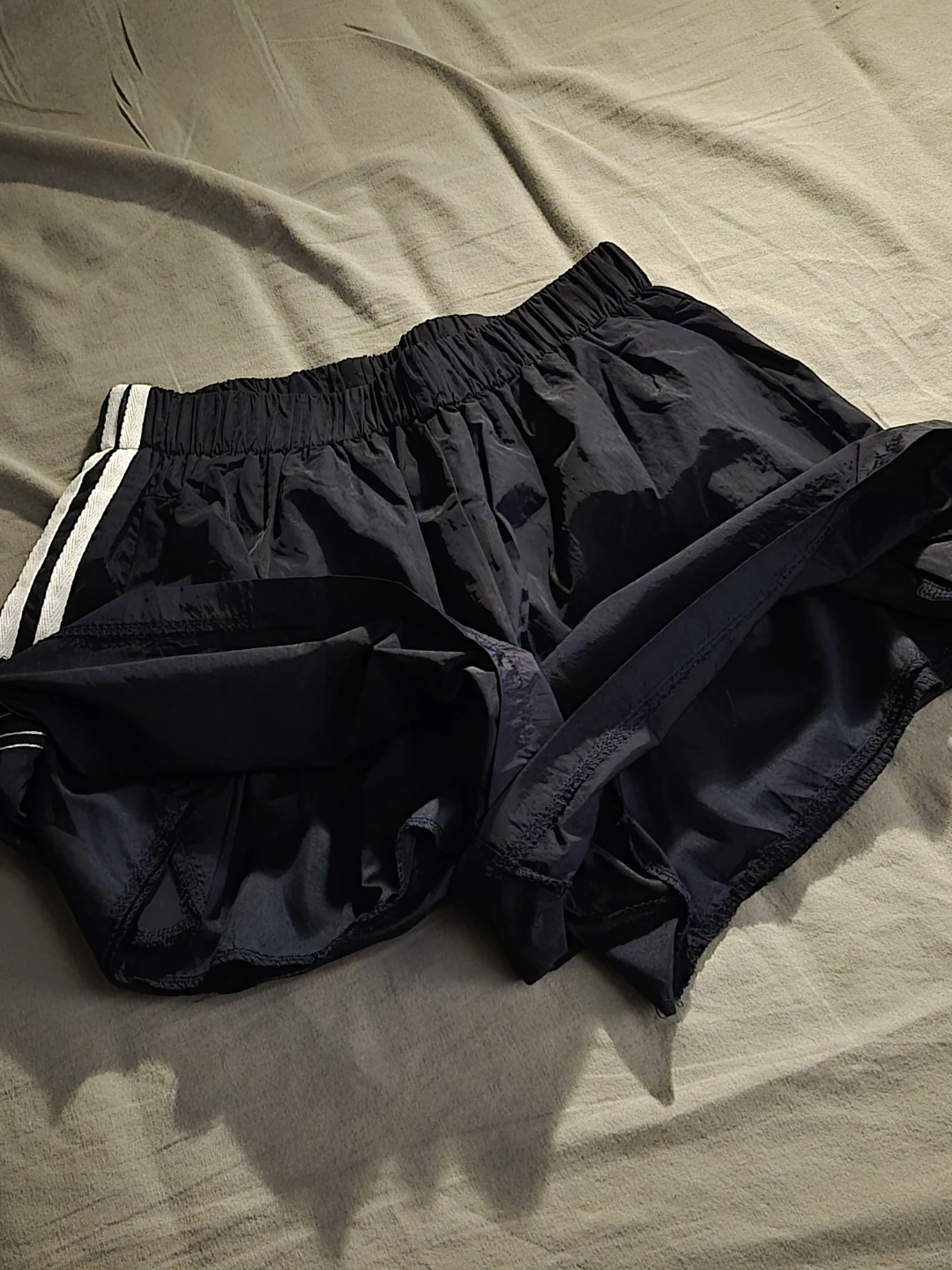 navy blue stripe shorts pants - photo 3
