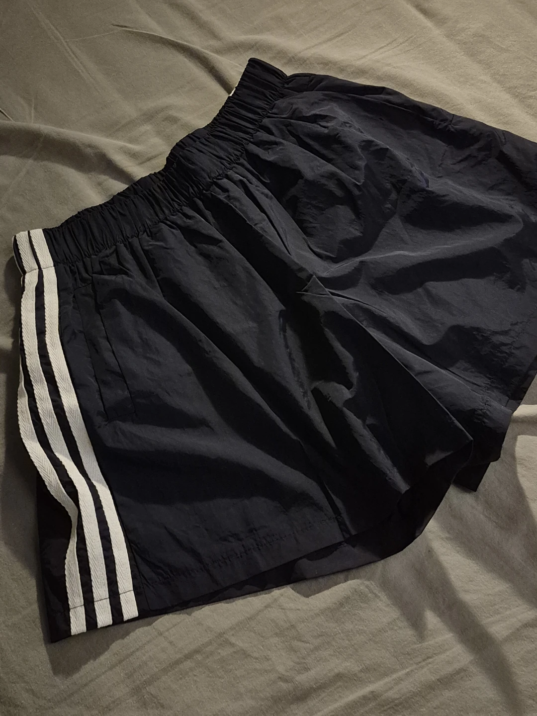 navy blue stripe shorts pants - photo 5