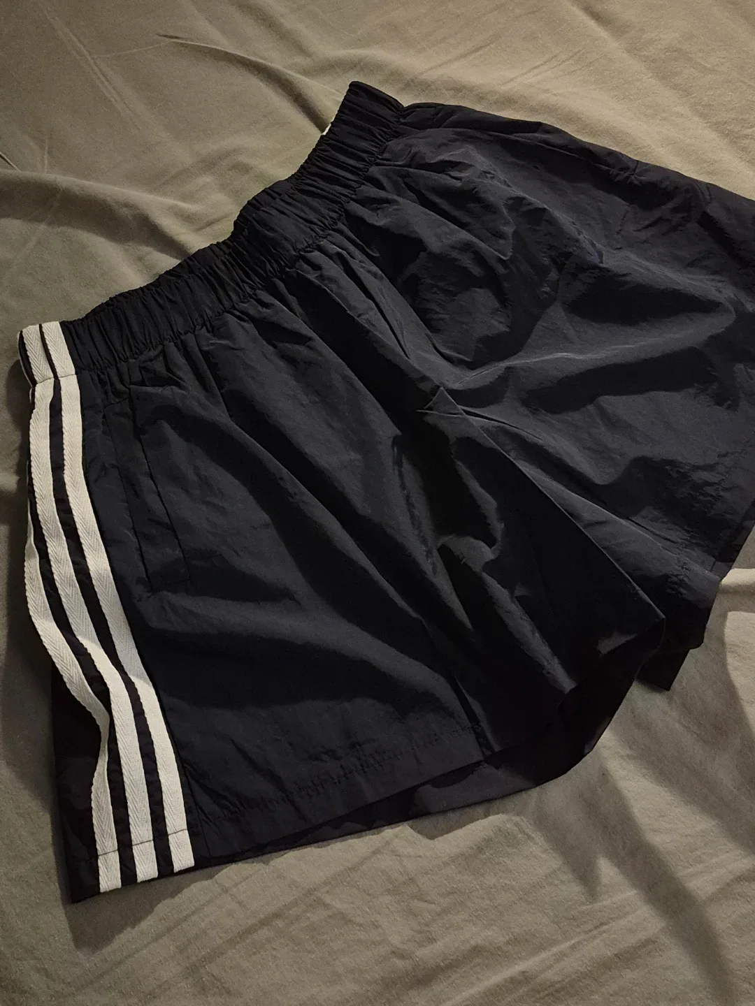 navy blue stripe shorts pants - photo 5