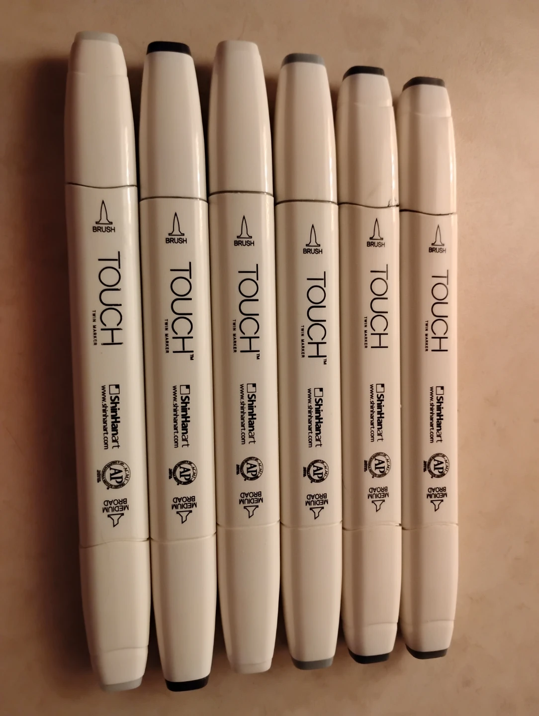 Shinhan Touch Twin Markers - Set of 6 - photo 2