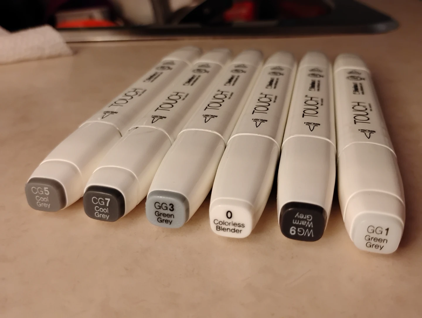 Shinhan Touch Twin Markers - Set of 6