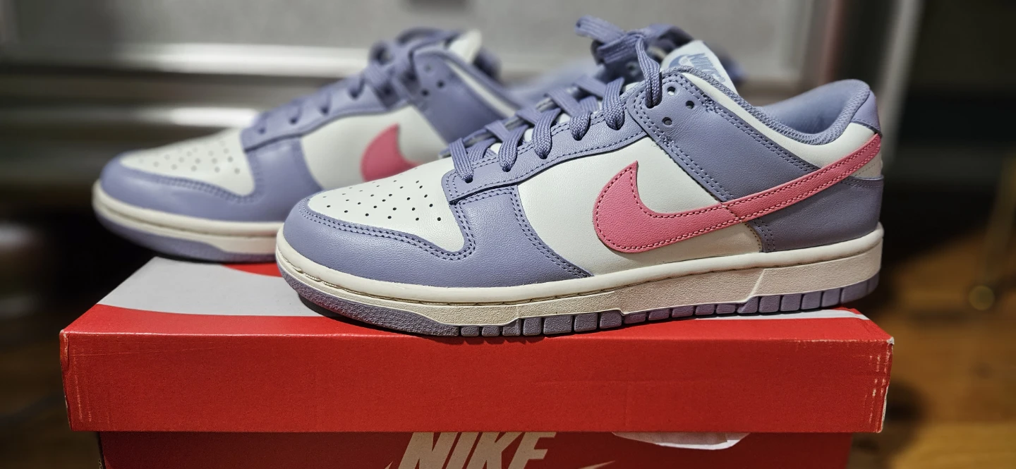 Women's Nike Dunk Low "Indigo Haze Sneakers," Size 9.5 NEW