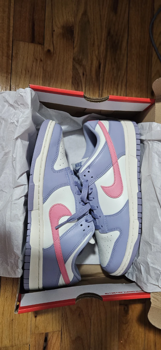 Women's Nike Dunk Low "Indigo Haze Sneakers," Size 9.5 NEW - photo 4