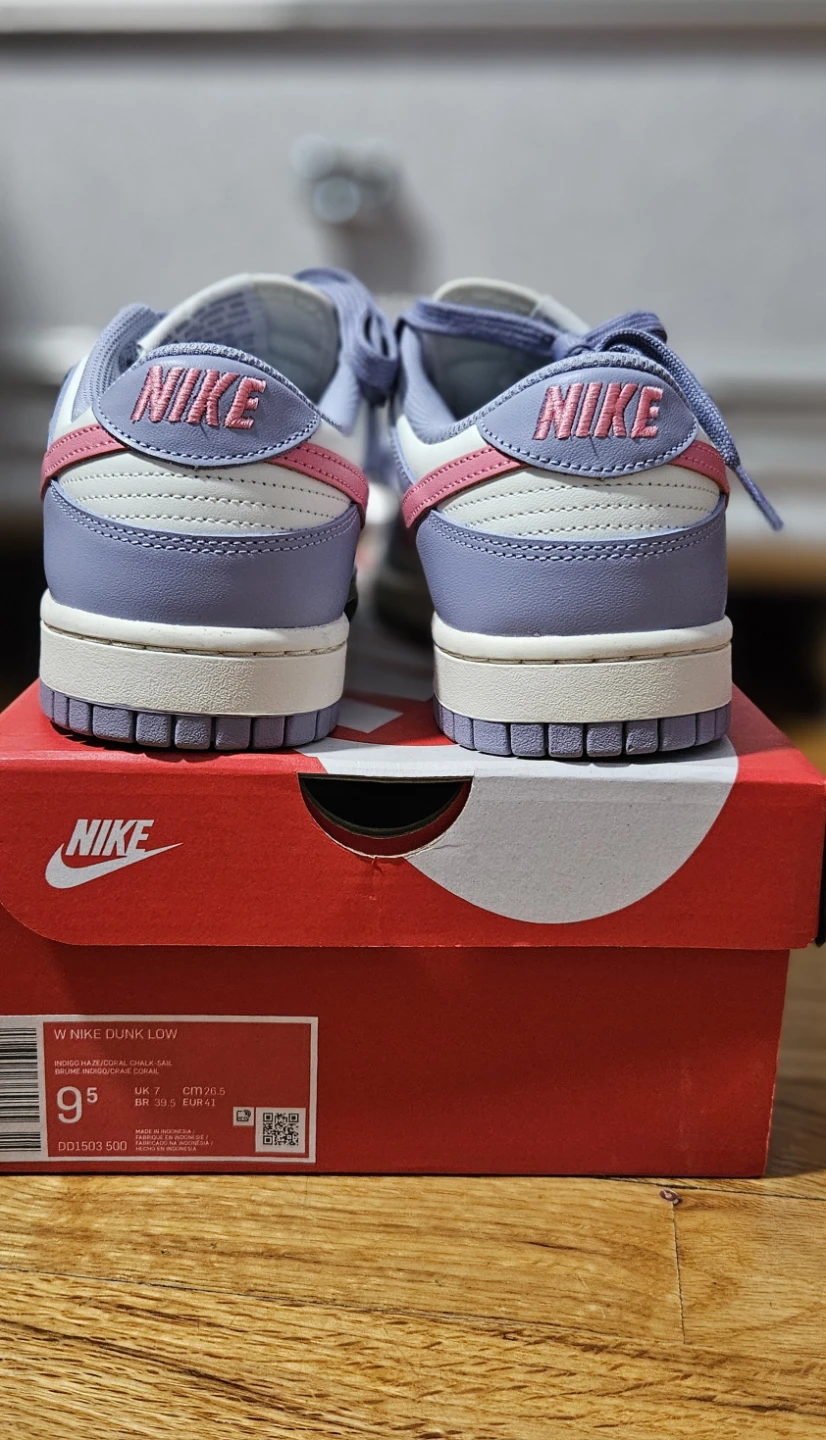 Women's Nike Dunk Low "Indigo Haze Sneakers," Size 9.5 NEW - photo 5