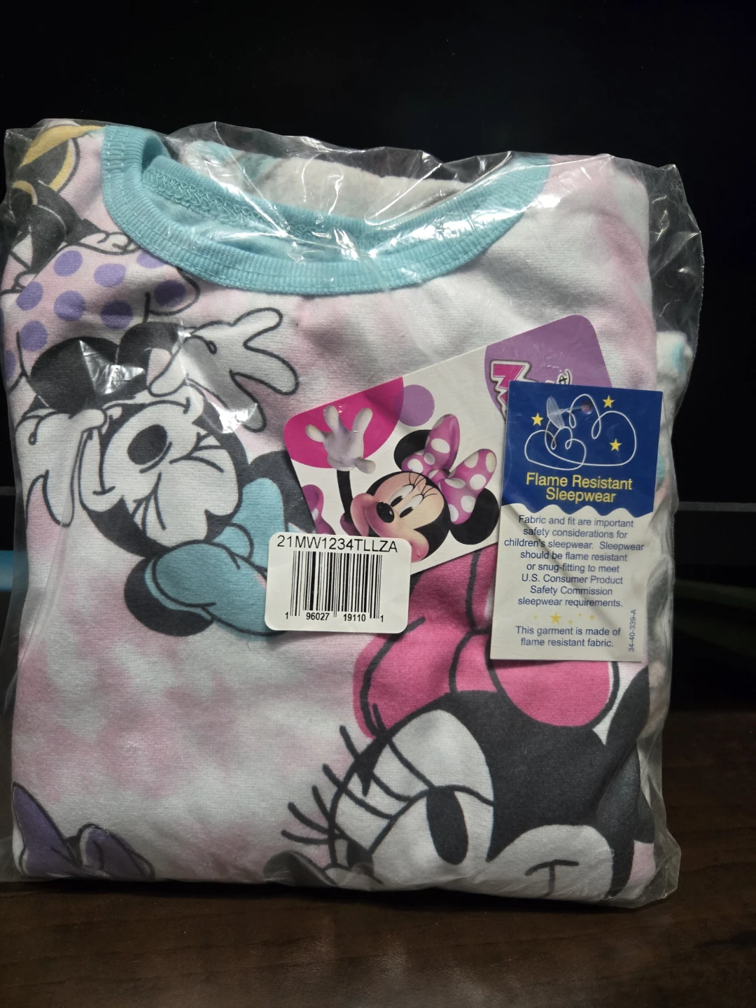 Disney Junior Minnie Mouse Pajama Set Size 4T