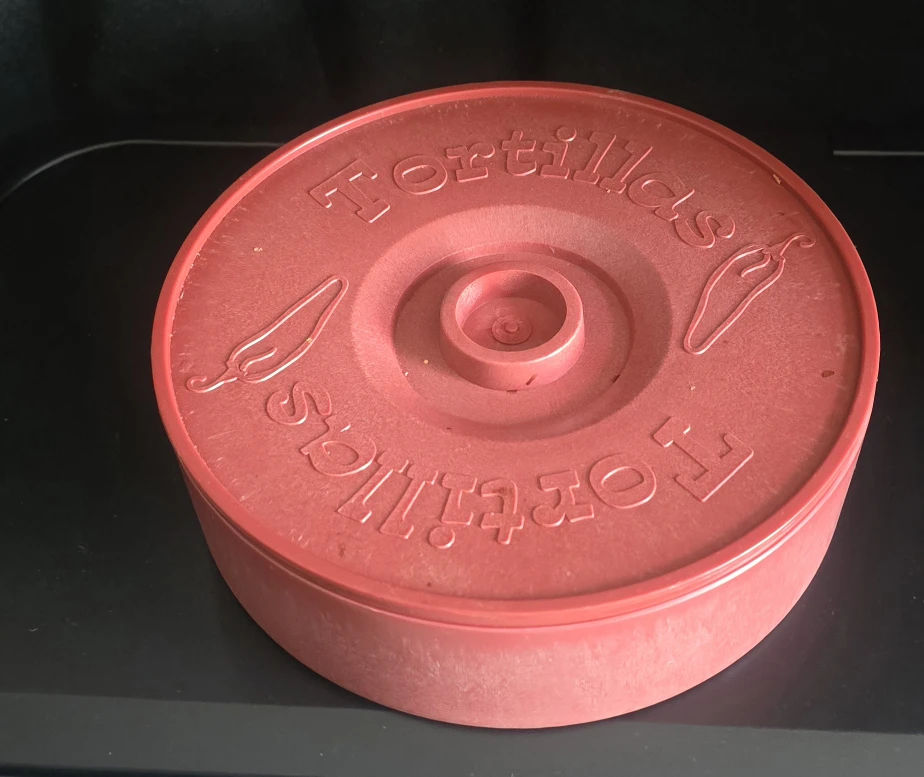 Imusa Red Tortilla Container