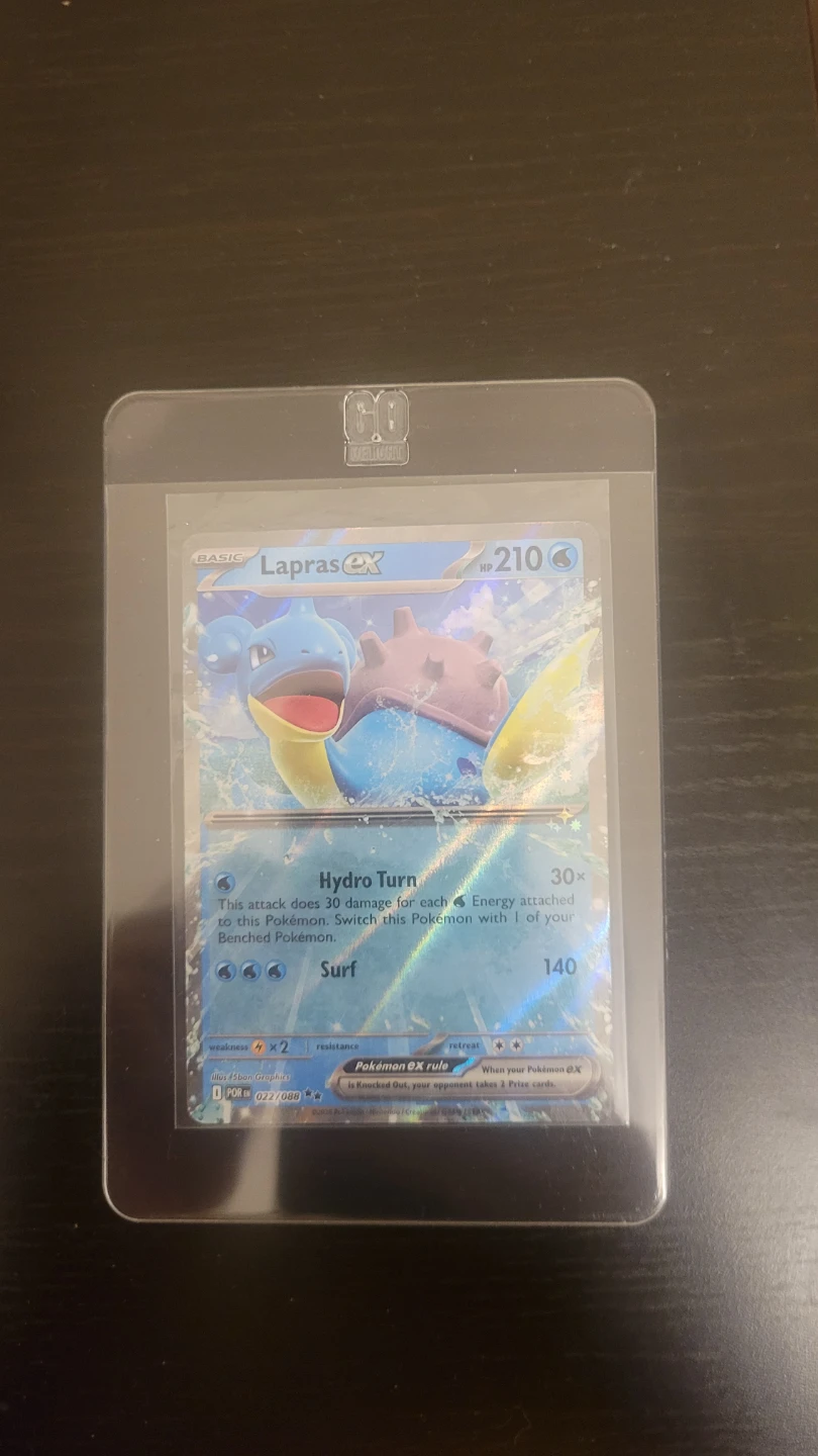 Pokemon Lapras EX Card
