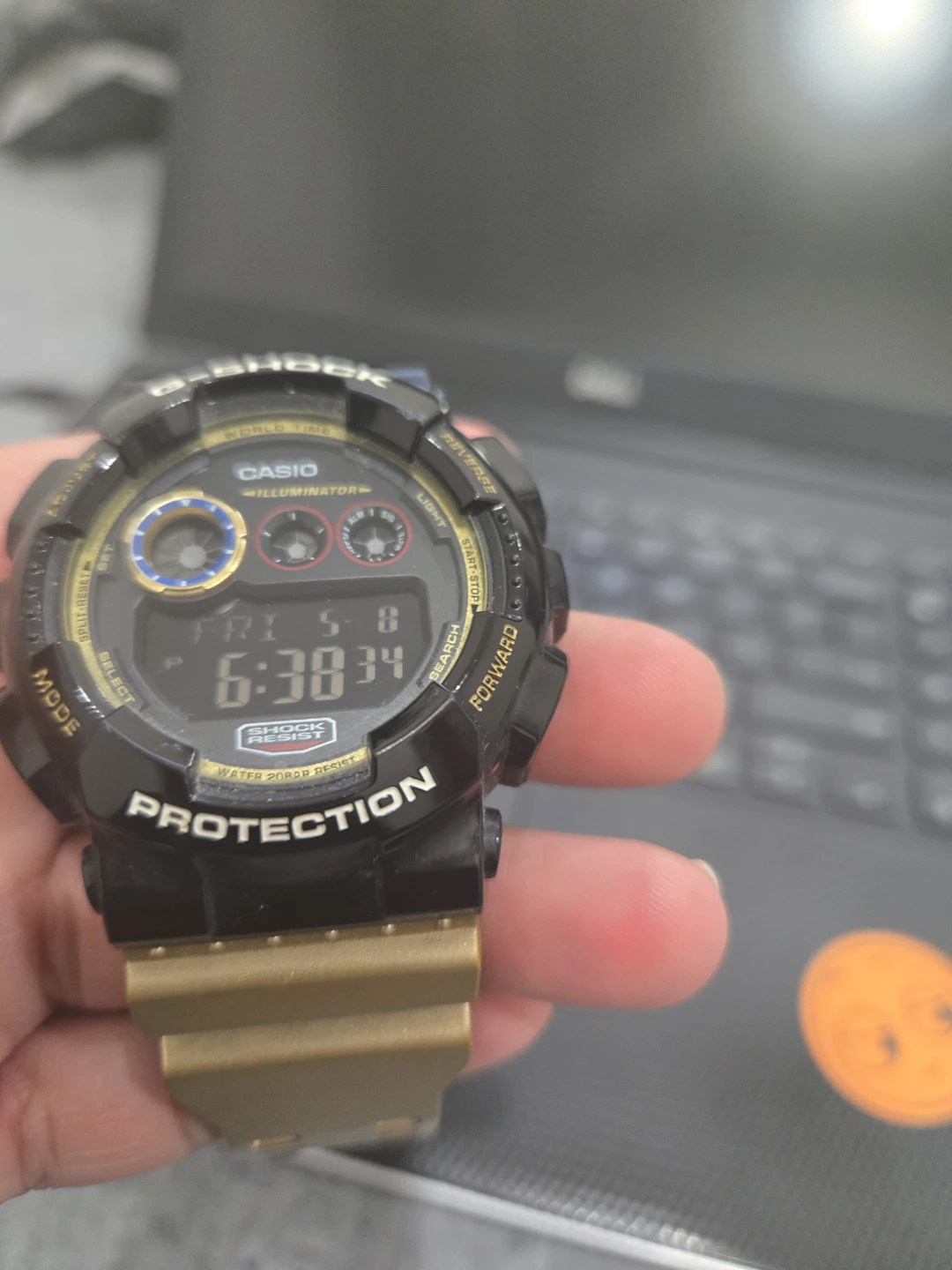 Casio G-Shock World Time Illuminator Watch