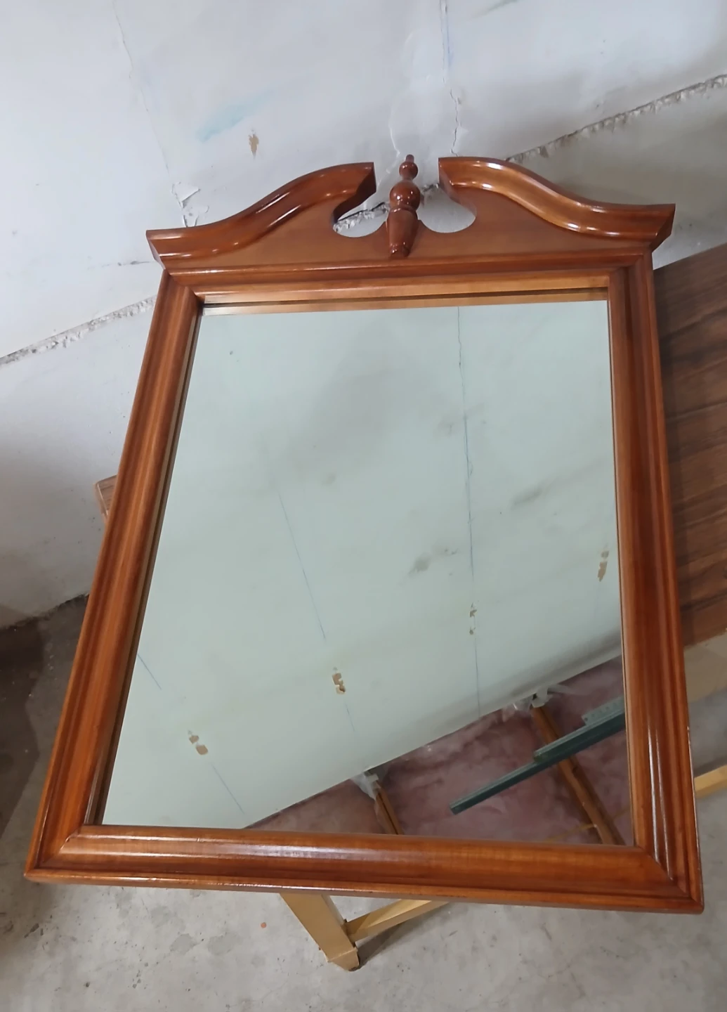 Wooden Framed Mirror