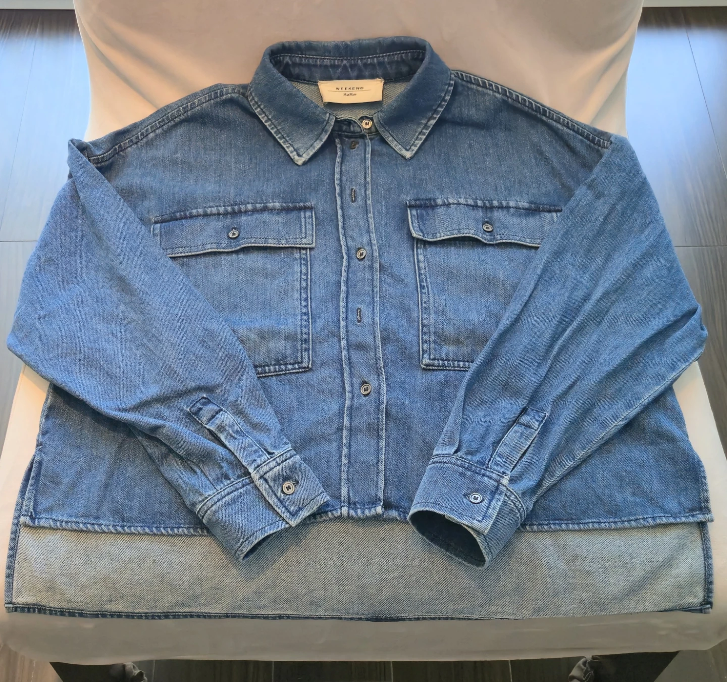 Weekend MaxMara Shirt-style Crop Jacket
