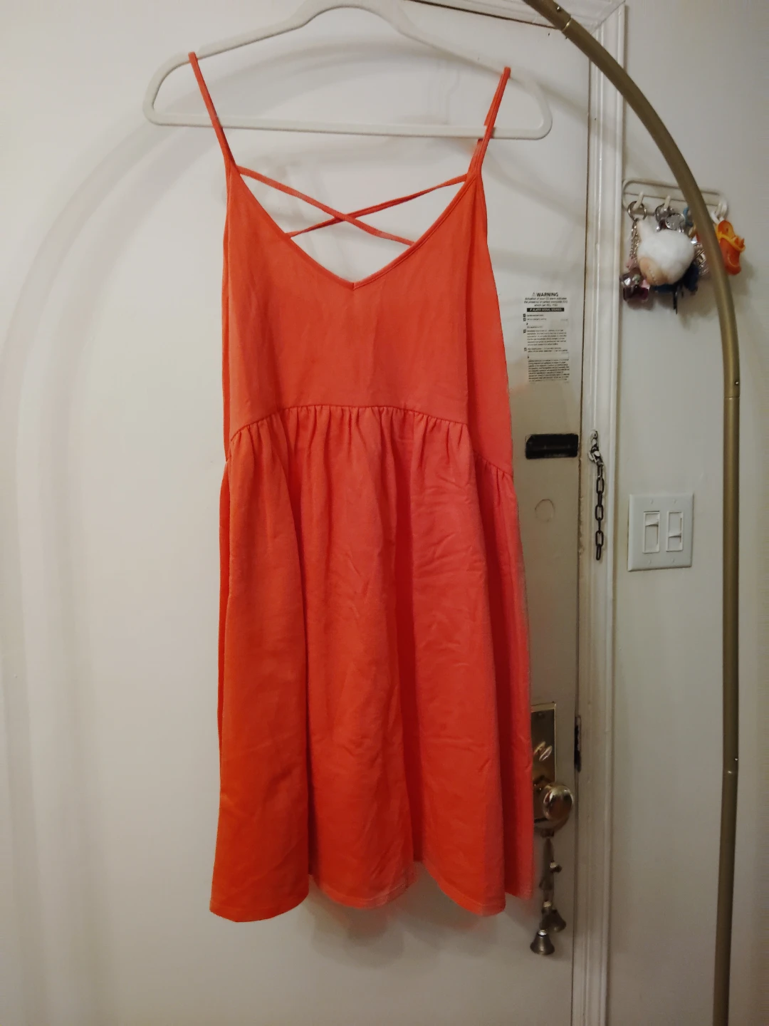 Wild Fable Hot Pink Crisscross Back Dress XXL