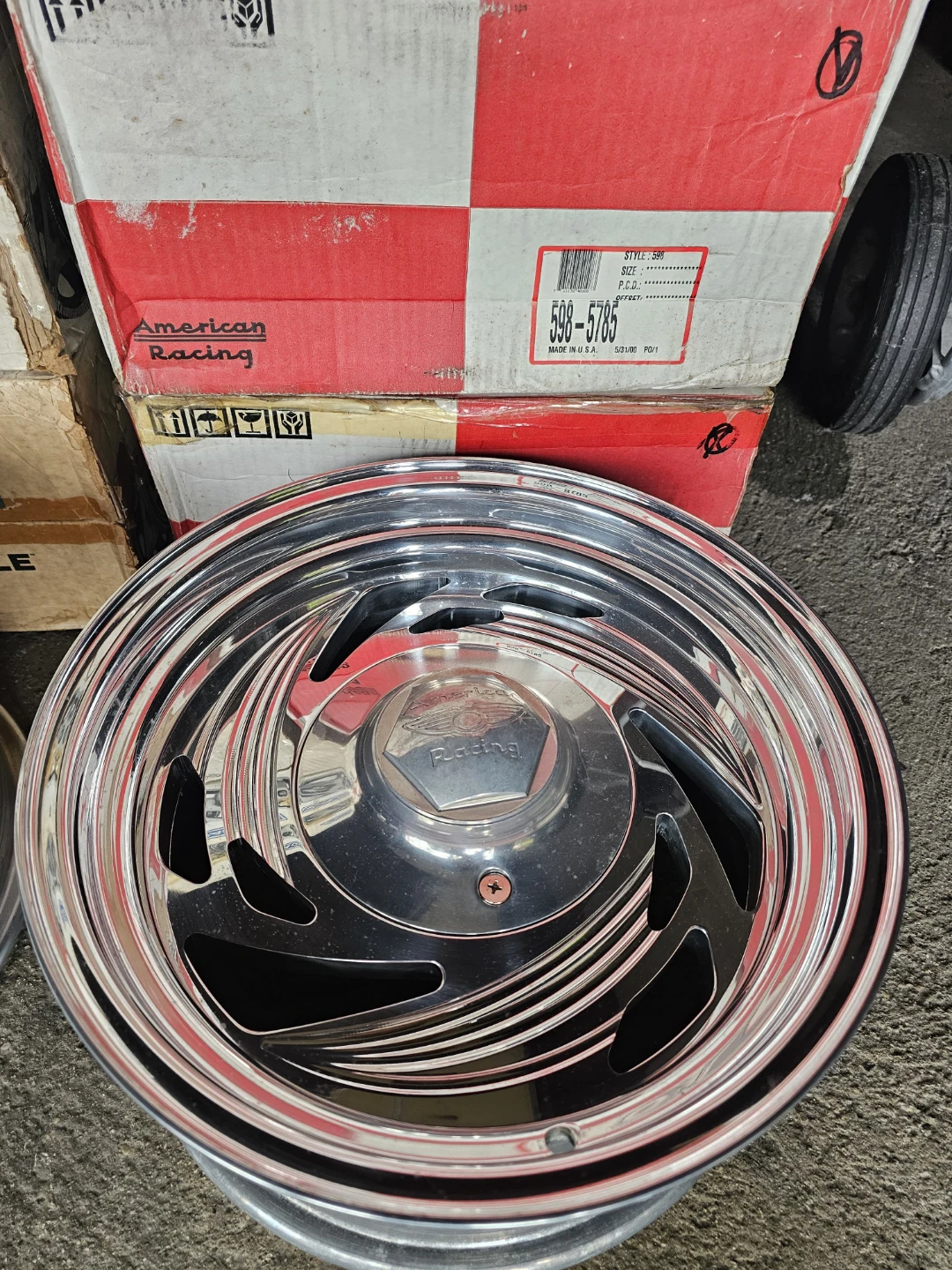New 15 inch American Racing 5x5.5 5x139.7 rims wheels