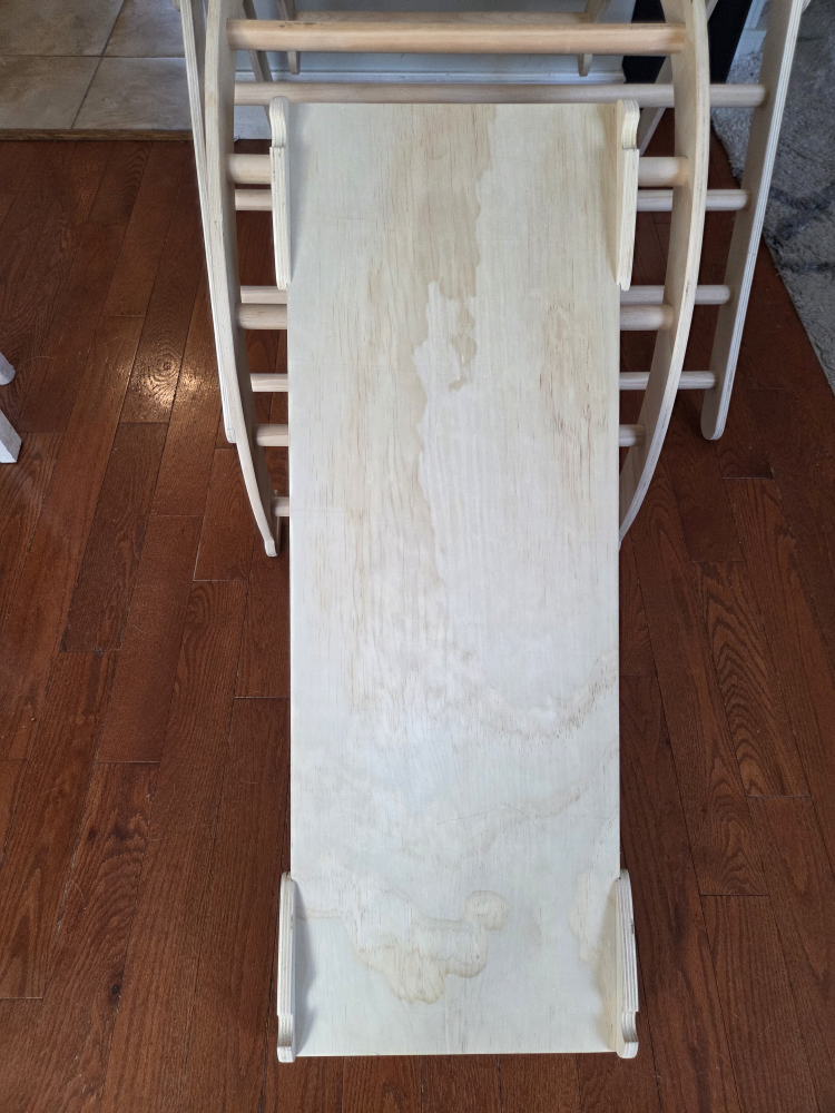 Wooden Pikler Triangle with Slide and Arch Climber - photo 5