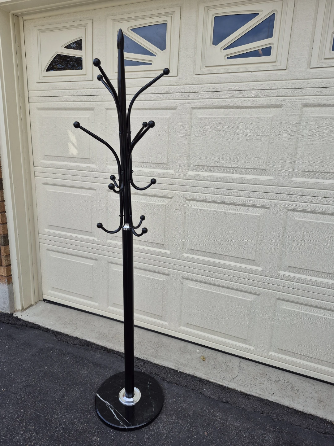 Great Coat Rack with Marble Base