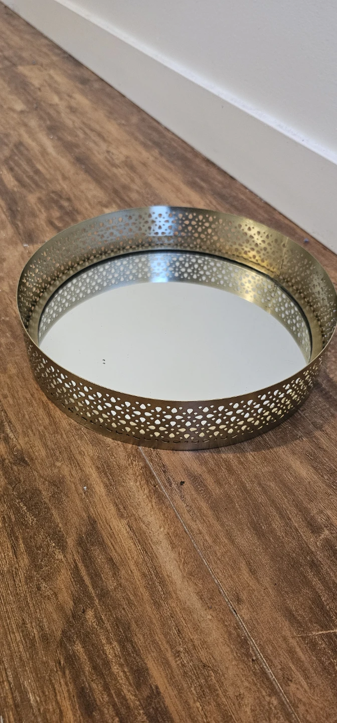 Decorative Mirrored Tray