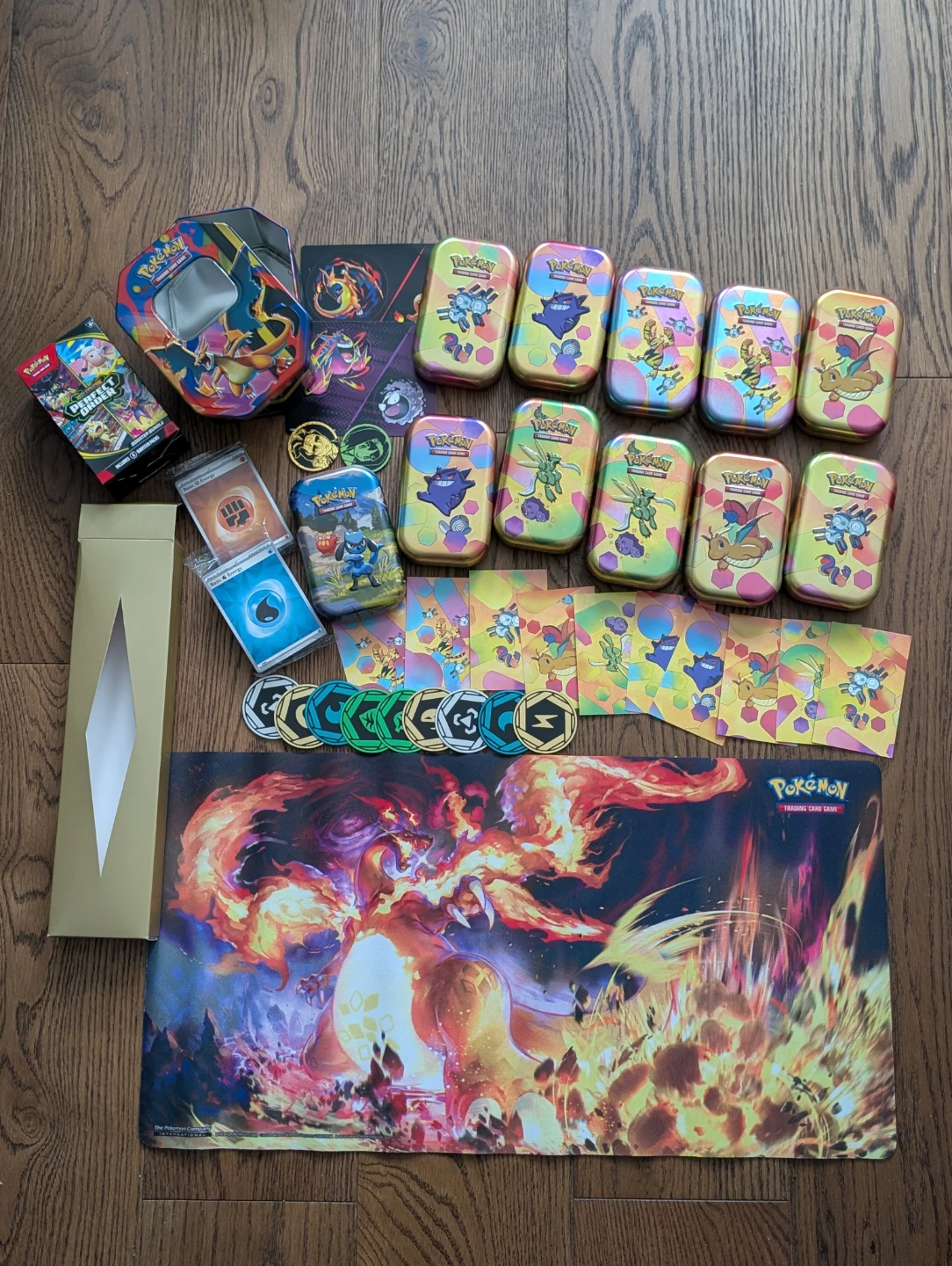 Pokémon Collection with Tins and Playmat
