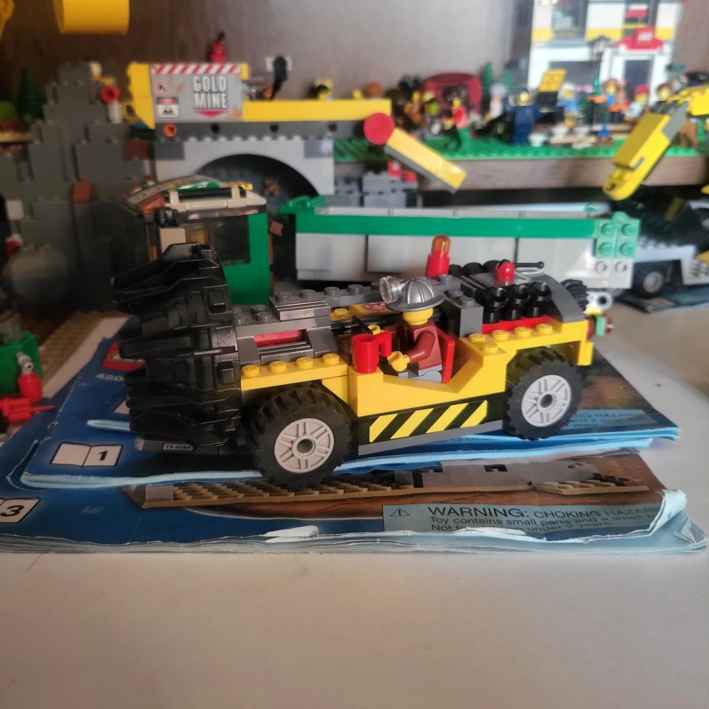 LEGO City Gold Mine Truck and Vehicle Set - photo 4