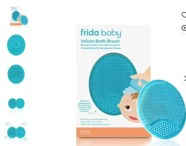 🛁 Baby Bath Bundle: Infant Tub + Frida Baby Skinsoother - photo 4