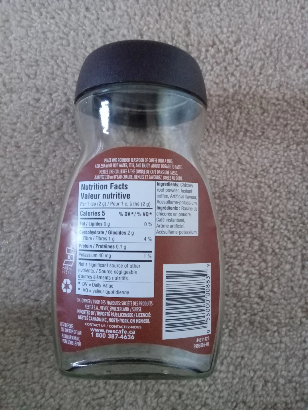 Nescafé Rich Hazelnut Instant Coffee Jar - photo 2