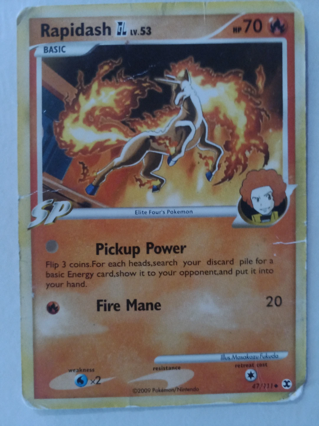 Pokemon Rapidash LV.53 SP Trading Card