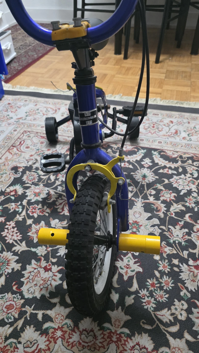 Blue Hummer 12" Kids Bike - photo 4