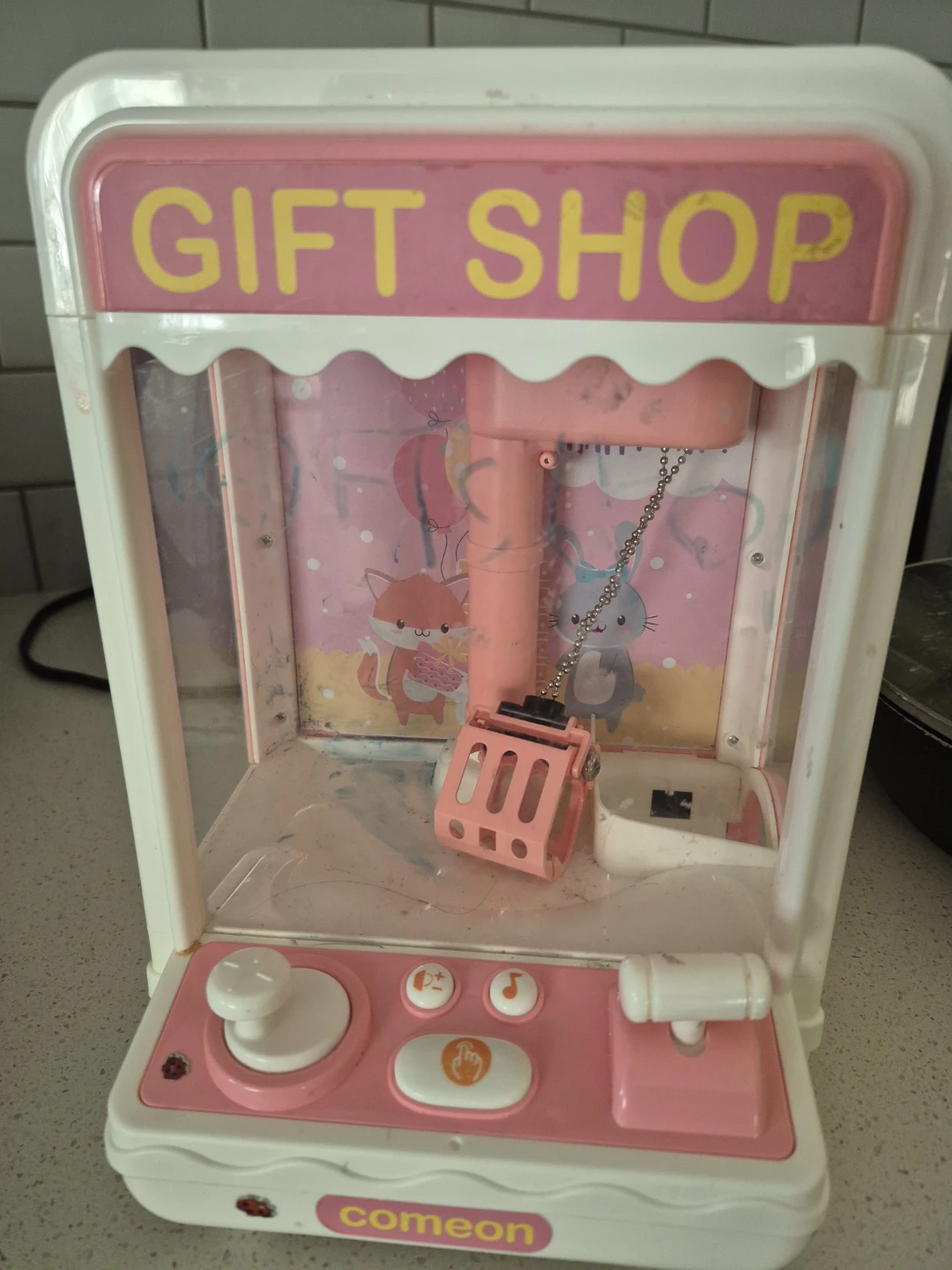 Mini "Gift Shop" Claw Machine Toy