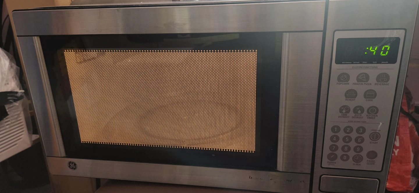 GE Stainless Steel Microwave Oven - photo 2