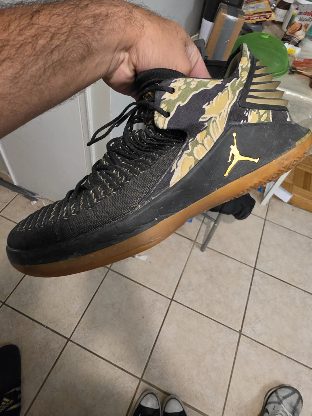 Air Jordan 32 "Tiger Camo" Basketball Shoes - photo 4